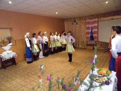 5 грудня у нашій школі відбувся відкритий виховний захід " Традиції українського весілля"